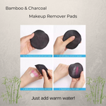 Bamboo + Charcoal Facial Rounds (set of 10)